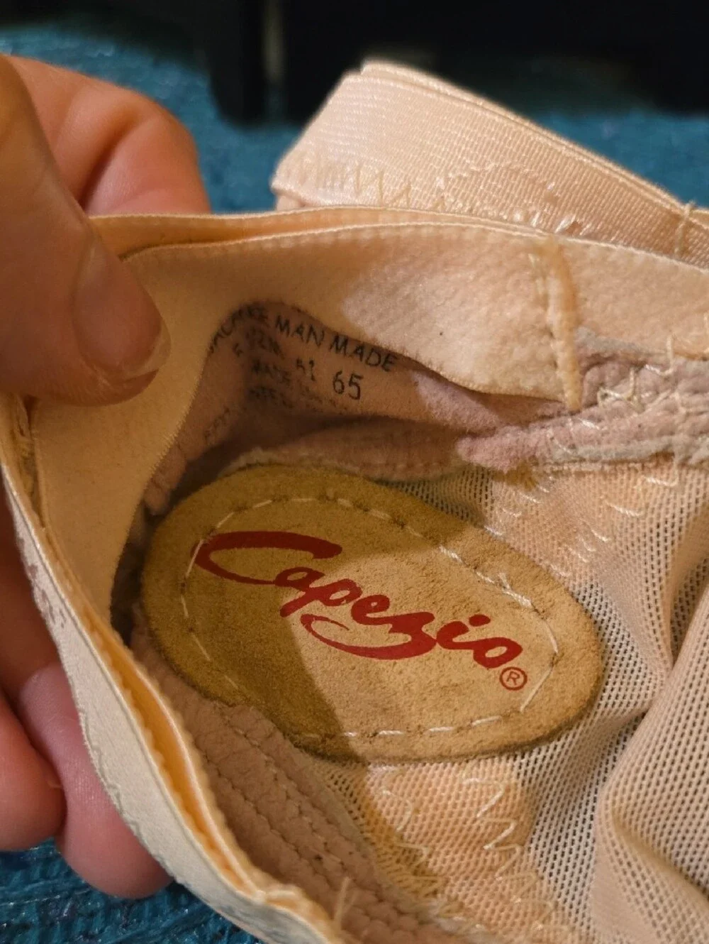 Capezio Pink Split-Sole Slip-On Dance Slippers